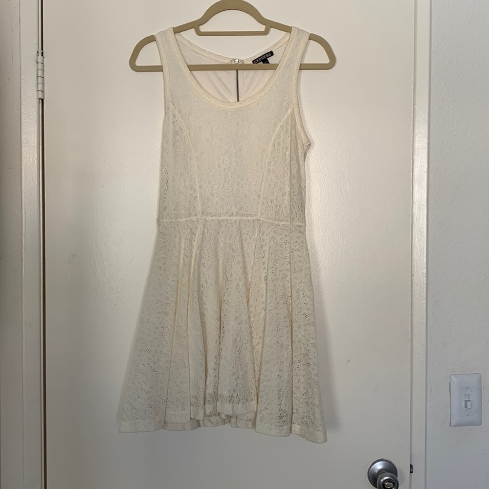 White Lace Dress